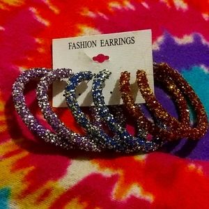 Accessories/GLITTER LG.EARRINGS